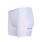 TAMIKA UNDER SHORTS WITH BALL POCKETS WHITE