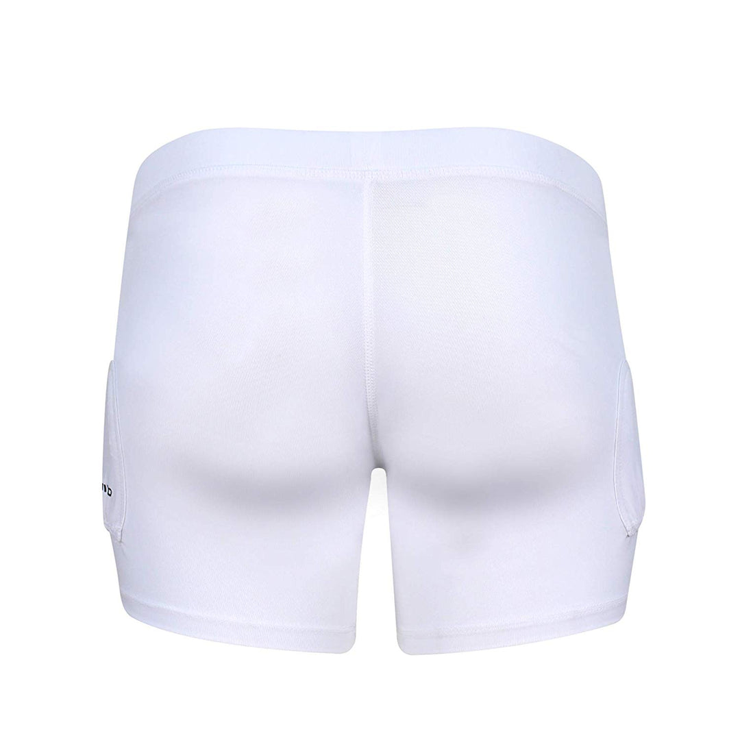 TAMIKA UNDER SHORTS WITH BALL POCKETS WHITE SAVALINO