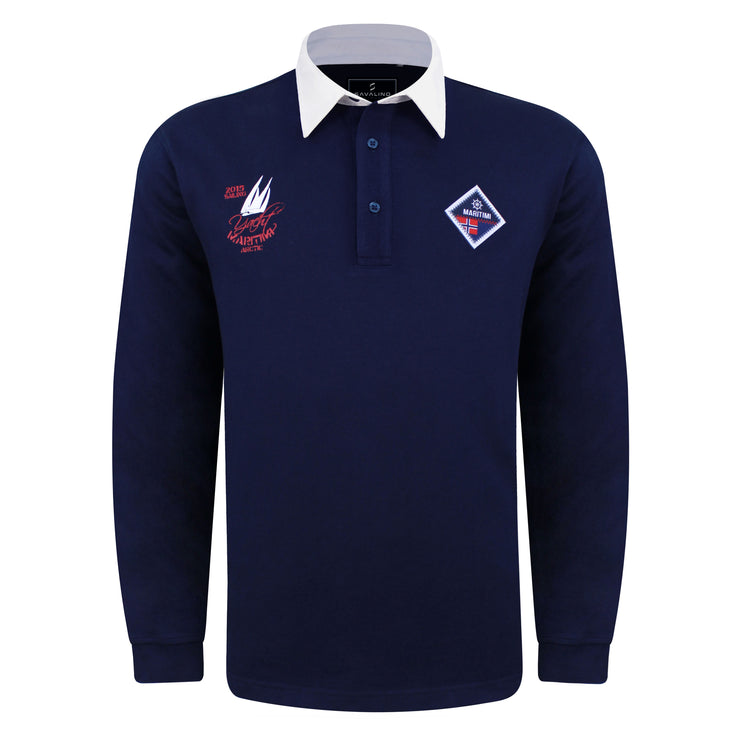 DAVIS RUGBY SHIRT NAVY