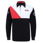 DALE RUGBY SHIRT BLACK