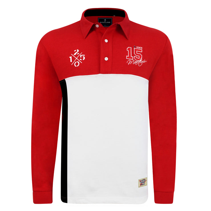 DENNIS RUGBY SHIRT RED