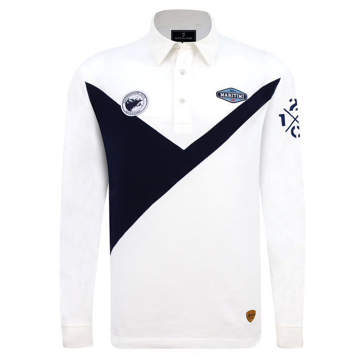 DUSTIN RUGBY SHIRT WHITE