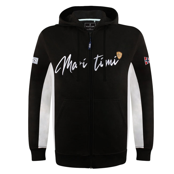GEOFFREY HOODIE SHIRT BLACK