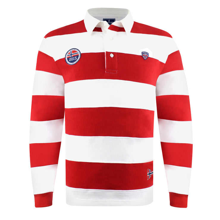 GARY RUGBY SHIRT RED