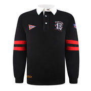 GAVIN RUGBY SHIRT BLACK