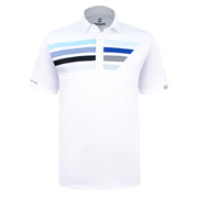 ALVARO POLO SHIRT WHITE/BLUE