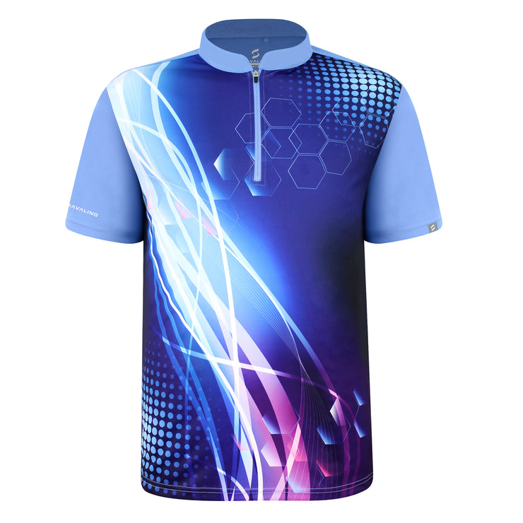 CARLETON BOWLING JERSEY BLUE