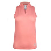 HARRIETT TANK TOP CORAL WHITE