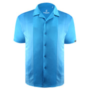 FITZGERALD BOWLING SHIRT TURQUOISE