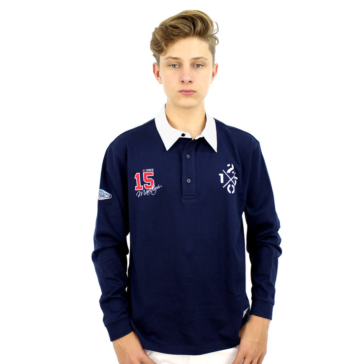 BENJAMIN RUGBY SHIRT NAVY