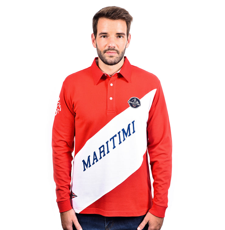 DEAN RUGBY SHIRT RED