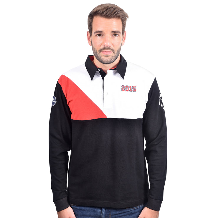 DALE RUGBY SHIRT BLACK