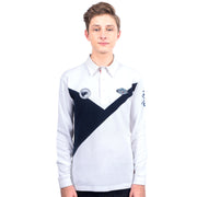 DUSTIN RUGBY SHIRT WHITE