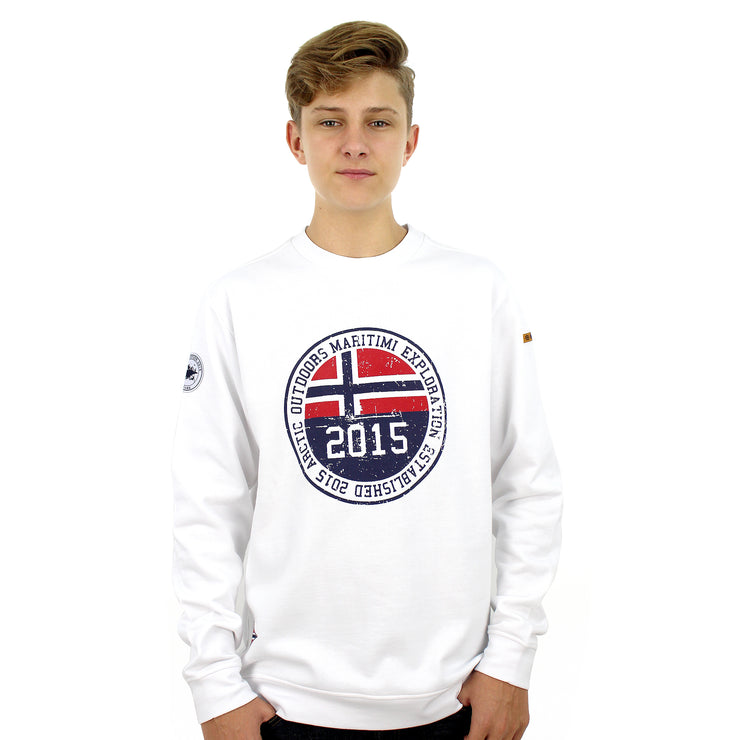 BEN SWEATSHIRT WHITE