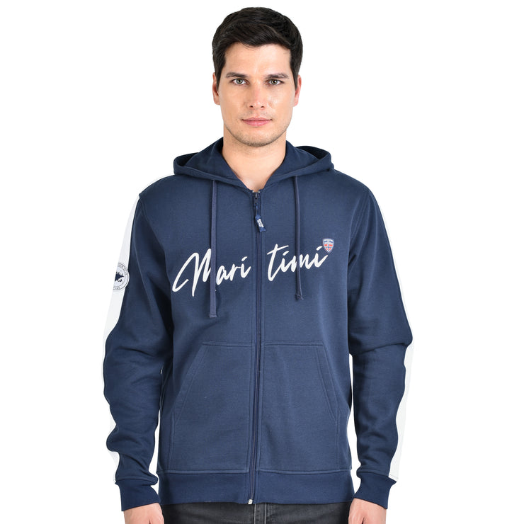 GERALD HOODIE SHIRT NAVY