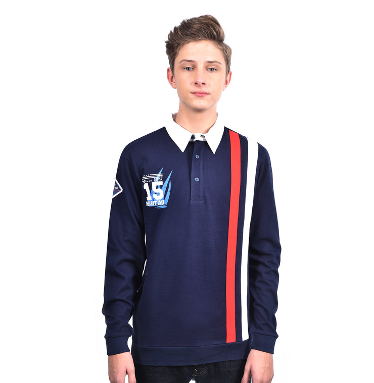 DAVE RUGBY SHIRT NAVY