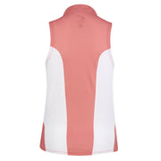 HARRIETT TANK TOP CORAL WHITE