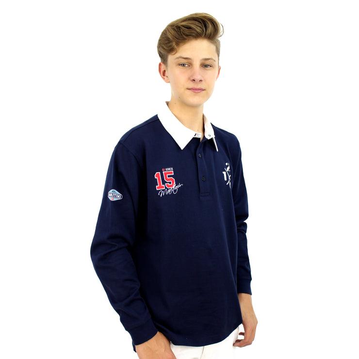 BENJAMIN RUGBY SHIRT NAVY