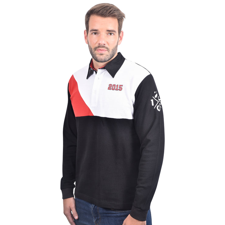 DALE RUGBY SHIRT BLACK
