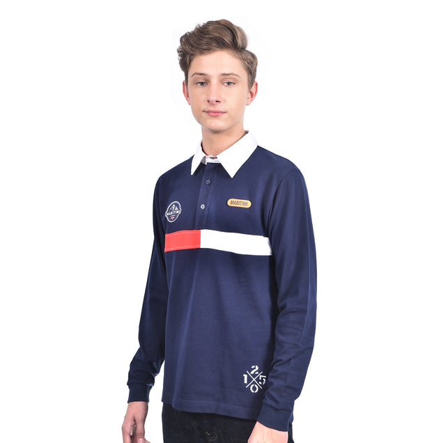 DEXTER RUGBY SHIRT NAVY