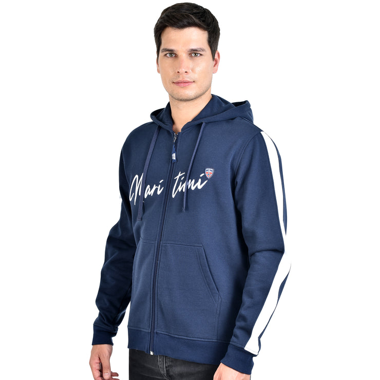 GERALD HOODIE SHIRT NAVY