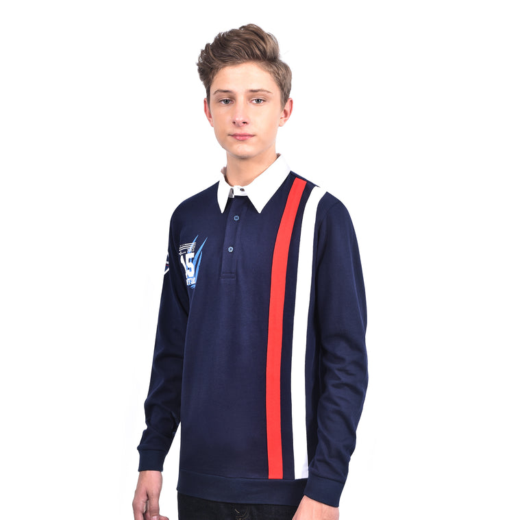 DAVE RUGBY SHIRT NAVY