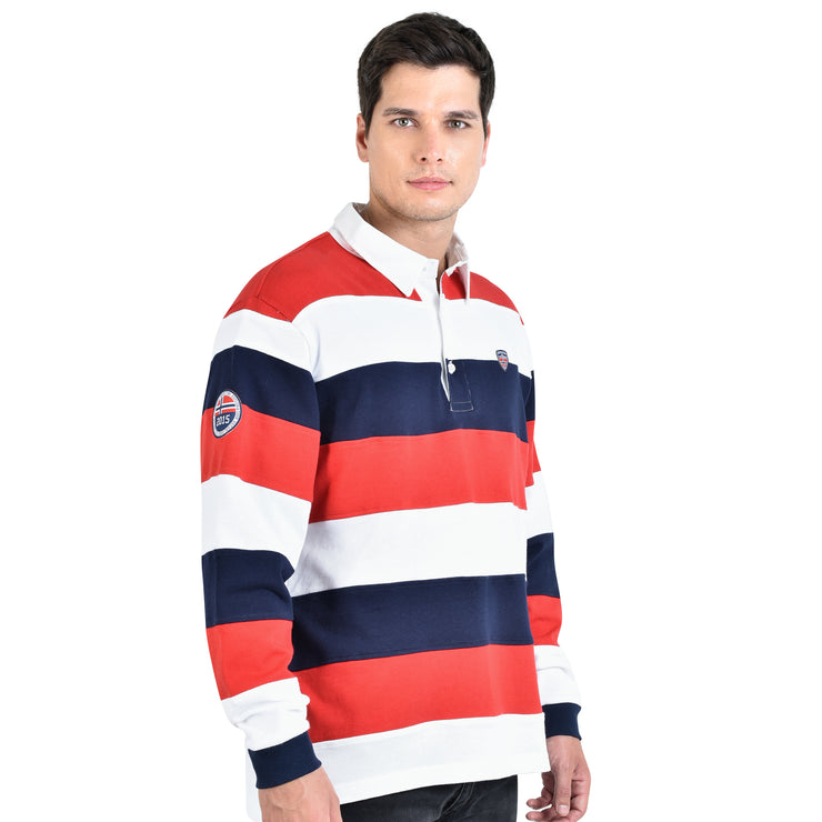 GASTON RUGBY SHIRT RED