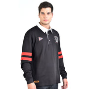 GAVIN RUGBY SHIRT BLACK