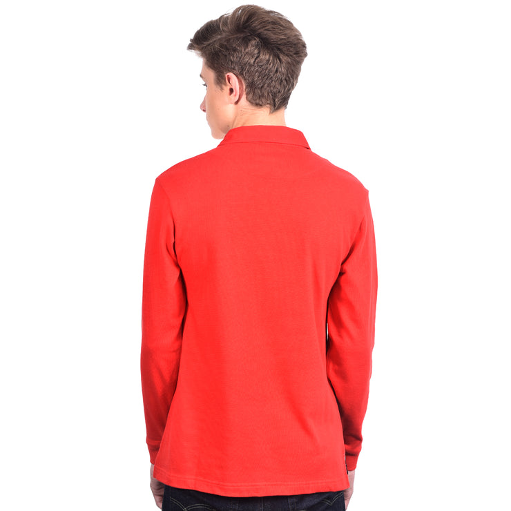 DENNIS RUGBY SHIRT RED