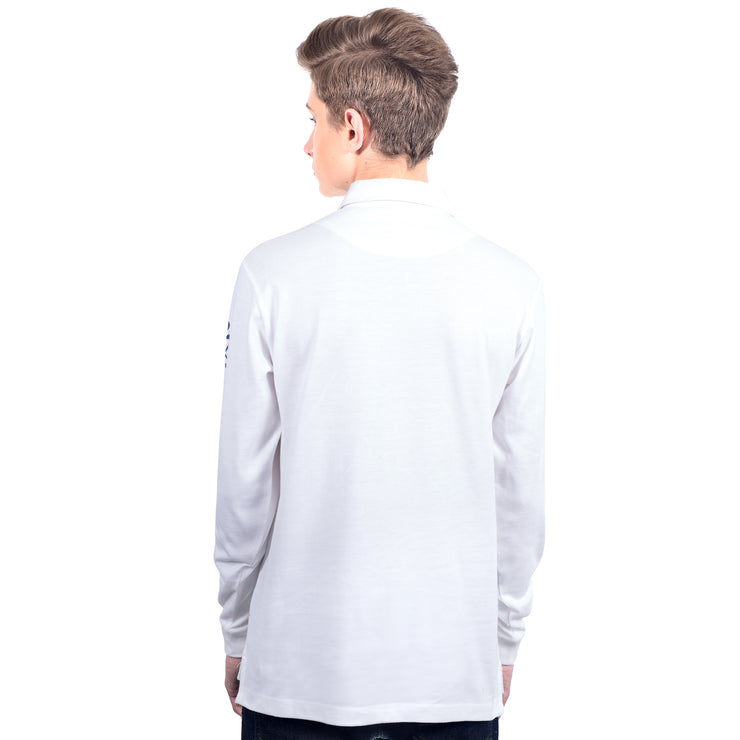 DUSTIN RUGBY SHIRT WHITE