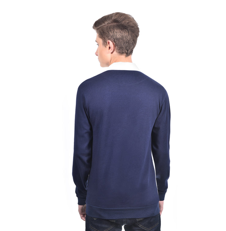 DANE RUGBY SHIRT NAVY