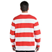 GARY RUGBY SHIRT RED