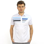 ALVARO POLO SHIRT WHITE/BLUE