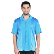 FITZGERALD BOWLING SHIRT TURQUOISE