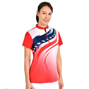 FIONA BOWLING JERSEY RED