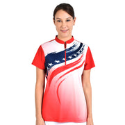 FIONA BOWLING JERSEY RED