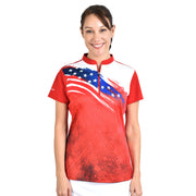 FANNY BOWLING JERSEY RED