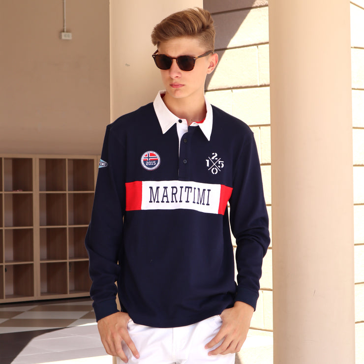 DAN RUGBY SHIRT NAVY