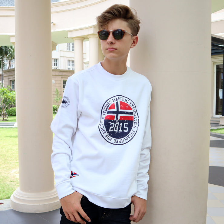 BEN SWEATSHIRT WHITE