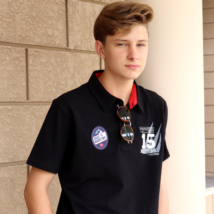 BRYANT POLO SHIRT BLACK