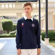 DAVIS RUGBY SHIRT NAVY