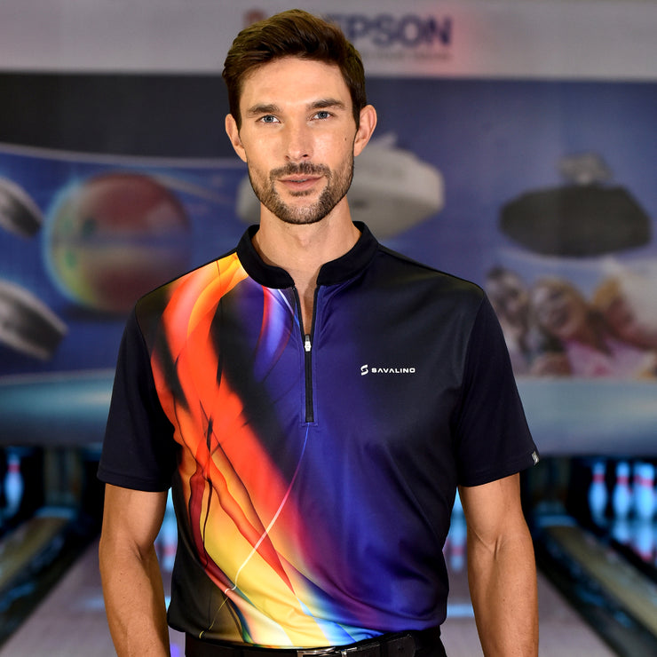 CLAYTON BOWLING JERSEY NAVY