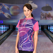 CAILEY BOWLING JERSEY CERISE
