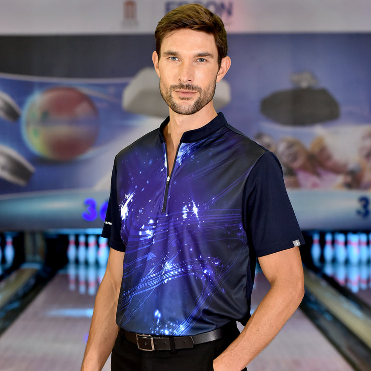 CARLO BOWLING JERSEY NAVY