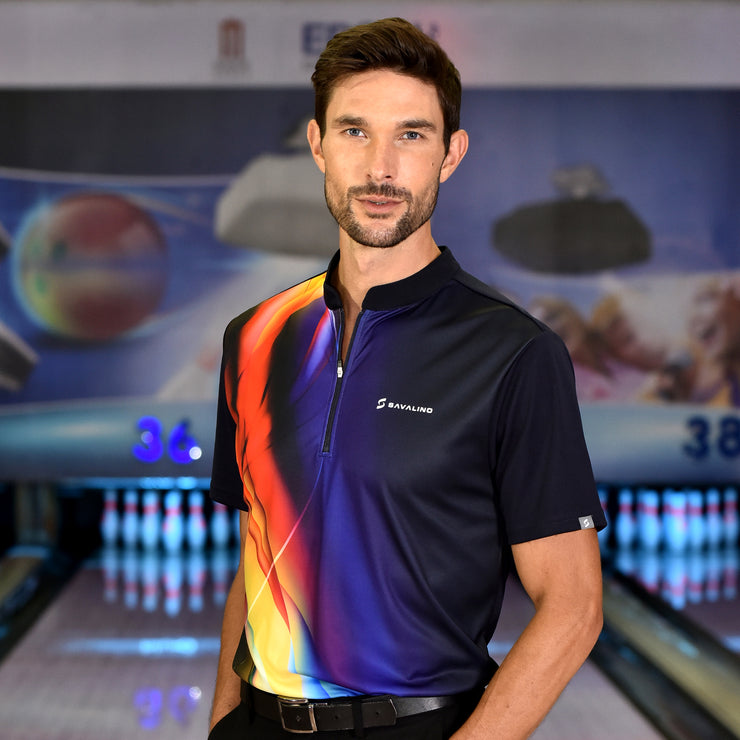 CLAYTON BOWLING JERSEY NAVY