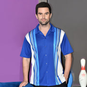 FISHER BOWLING SHIRT ROYAL BLUE