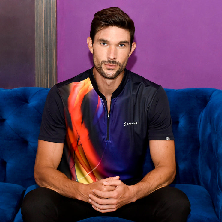 CLAYTON BOWLING JERSEY NAVY