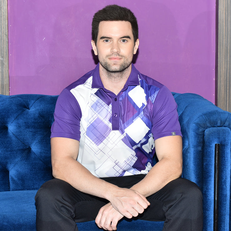 FILIP POLO SHIRT PURPLE