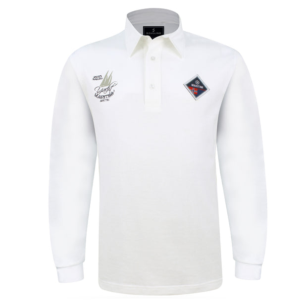 DAVIS RUGBY SHIRT WHITE
