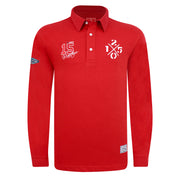 BENJAMIN RUGBY SHIRT RED